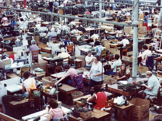 Factory Sewing Floor